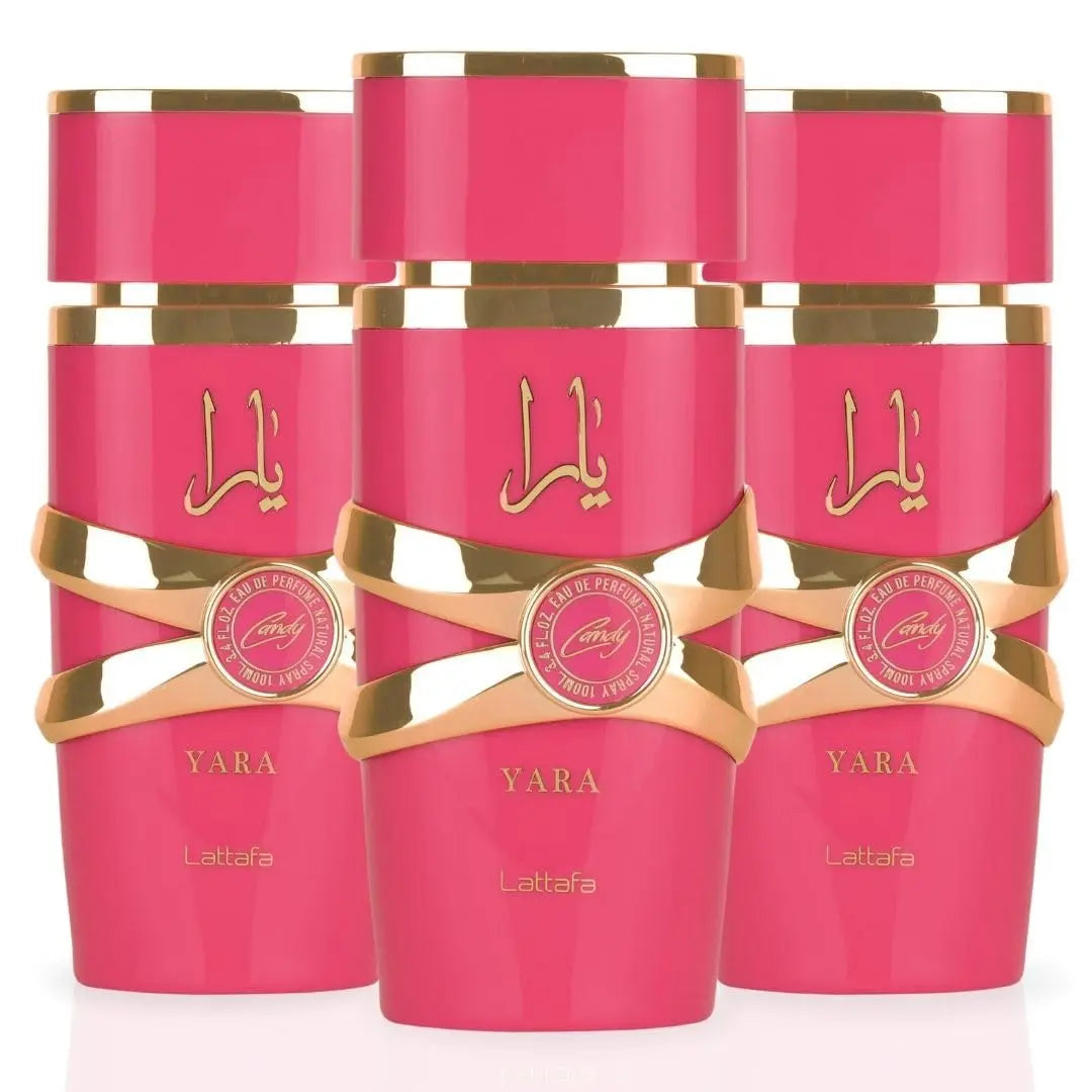 Lattafa Yara Candy Eau de Parfum Spray for Women 100ml Original Arab Perfumes Lasting Floral Fruity Fragrance Pheromone Perfume