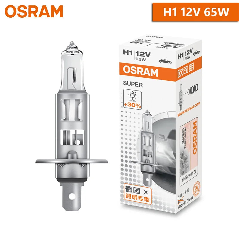 OSRAM Original H1 H4 H3 H7 12V 55W 65W 100W Yellow Light Standard Lamp 3200K Headlight Fog Lamp Car Halogen Bulb OEM Quality 1X