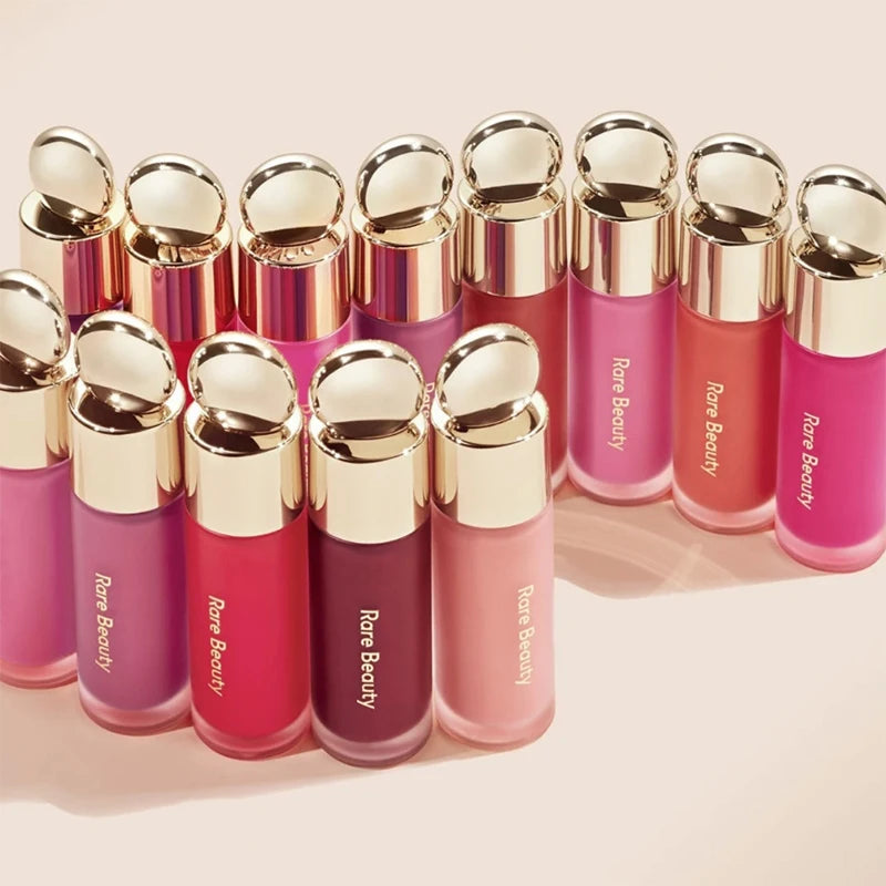 RARE Beauty Liquid Blush Lipstick Blush Eyes Cheek Blusher Waterproof Mositure Face Contour Shadow Liquid LipGloss Plump Makeup