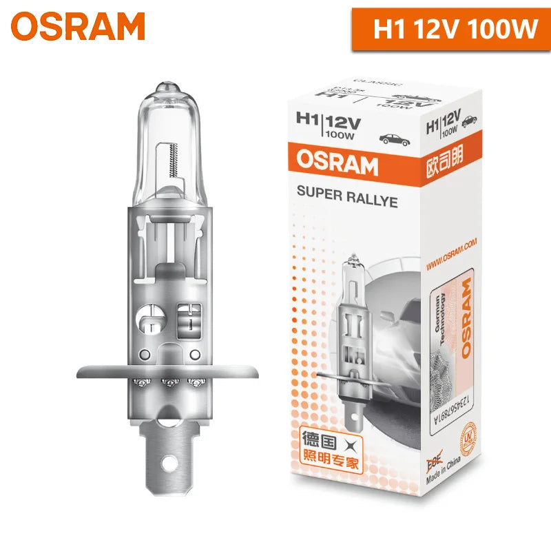 OSRAM Original H1 H4 H3 H7 12V 55W 65W 100W Yellow Light Standard Lamp 3200K Headlight Fog Lamp Car Halogen Bulb OEM Quality 1X
