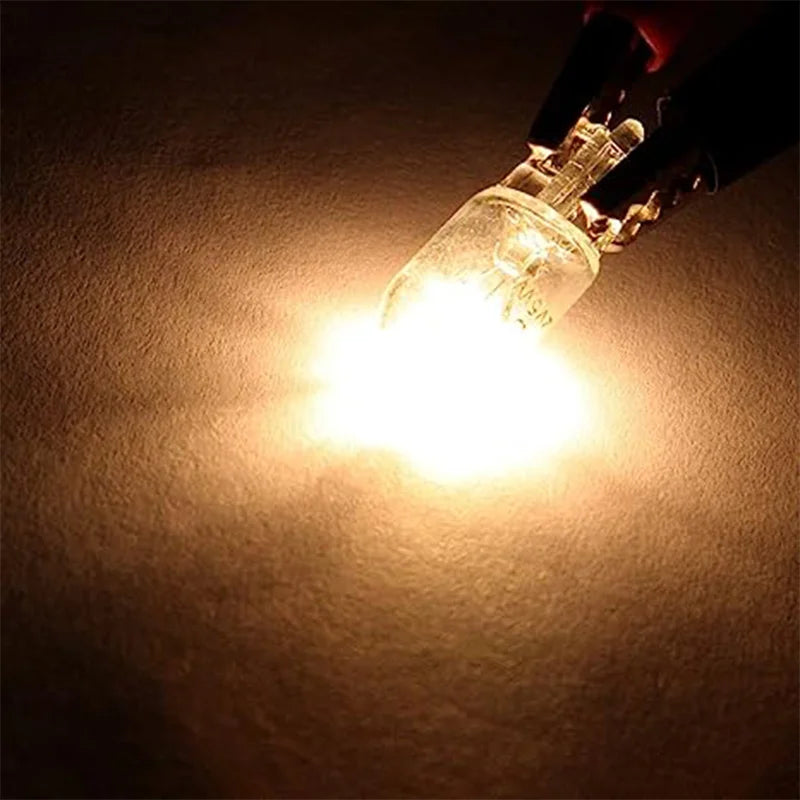 10 X Signal Lamp Glass T10 W5W 501 194 12V 5W/3W W2.1x9.5d Single Filament Car Bulb Auto Light