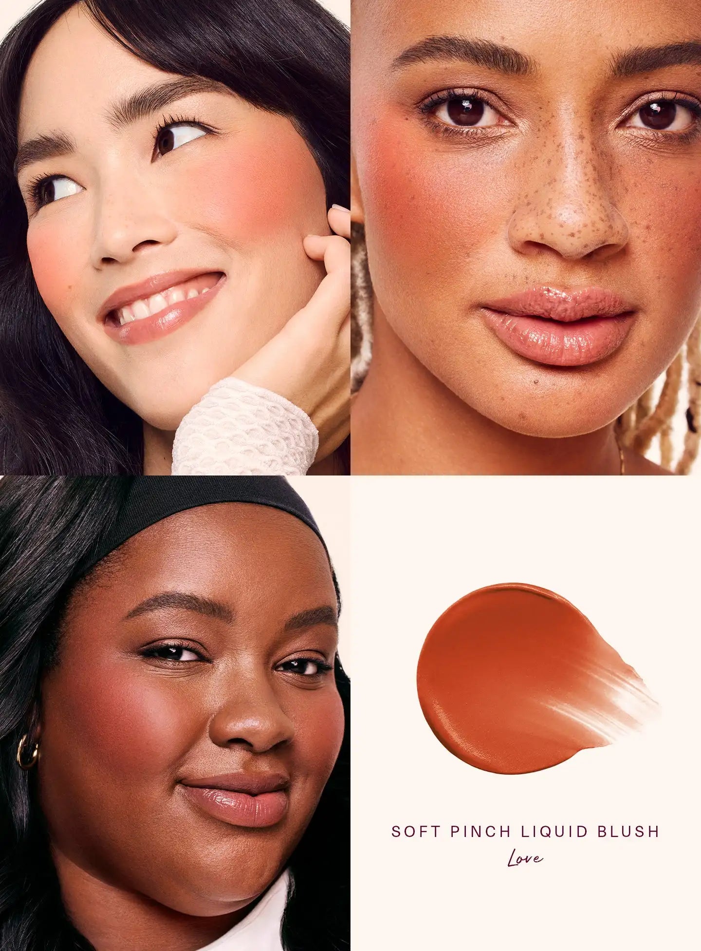 RARE Beauty Liquid Blush Lipstick Blush Eyes Cheek Blusher Waterproof Mositure Face Contour Shadow Liquid LipGloss Plump Makeup