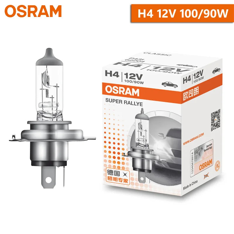 OSRAM Original H1 H4 H3 H7 12V 55W 65W 100W Yellow Light Standard Lamp 3200K Headlight Fog Lamp Car Halogen Bulb OEM Quality 1X