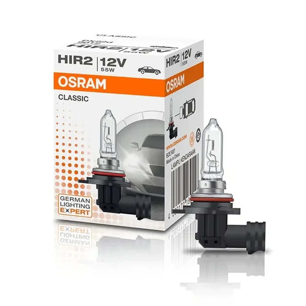 OSRAM HIR2 12V 55W PX22d 3200K 9012 CLASSIC Halogen Headlight Original Car Bulb Light Auto Lamp Standard Hi/lo Beam